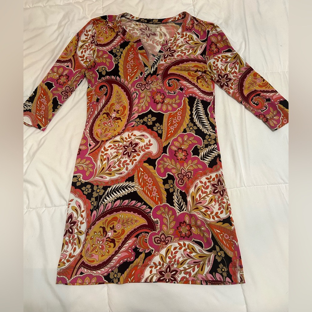 Banana Republic Sheath Paisley Dress
